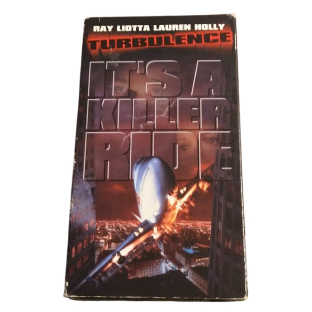 6/$15 Turbulence 1997 ‧ Action Thriller ‧ vhs